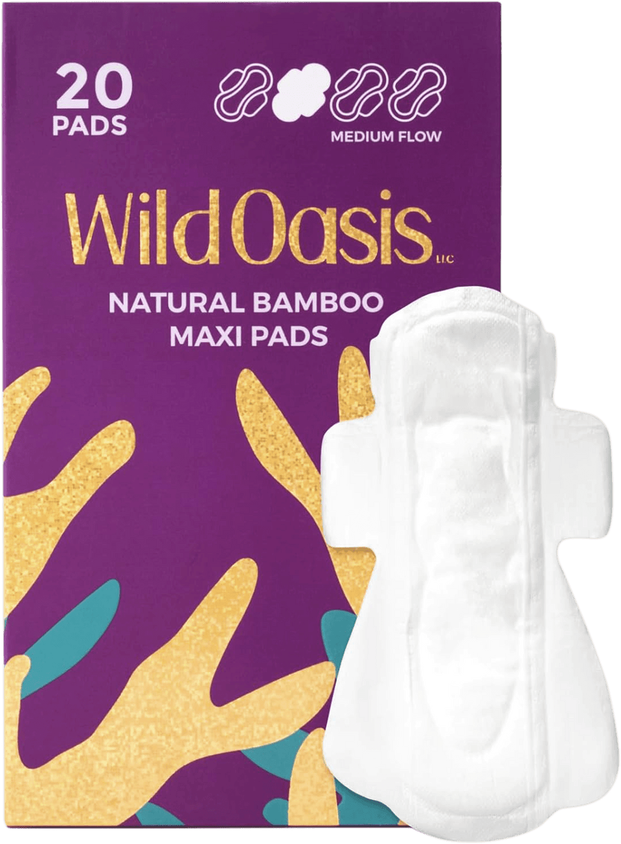 NATURAL BAMBOO MAXI PADS