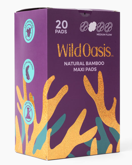 NATURAL BAMBOO MAXI PADS